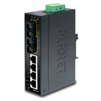 ISW-621 & 621S15 - Switches industriels IP30 Plug & Play 4 ports Fast Ethernet & 2 ports optique