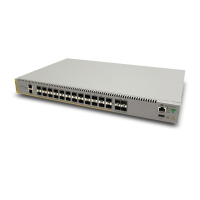 AT-IE510-28GSX - Switch Industriel Manageable & Stackable L3 Gigabit Ethernet 24 emplacements SFP, -40°C à +75°C, rackable 19P