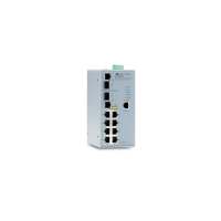 AT-IFS802SP SERIES - Switches Industriels IP30 Manageable L2 Fast Ethernet, -40°C à +75°C, montage sur Rail-DIN