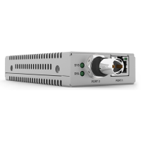 AT-MMC6006 - Convertisseurs de média 10/100/1000Base-TX vers VDSL2 BNC, format mini boîtier