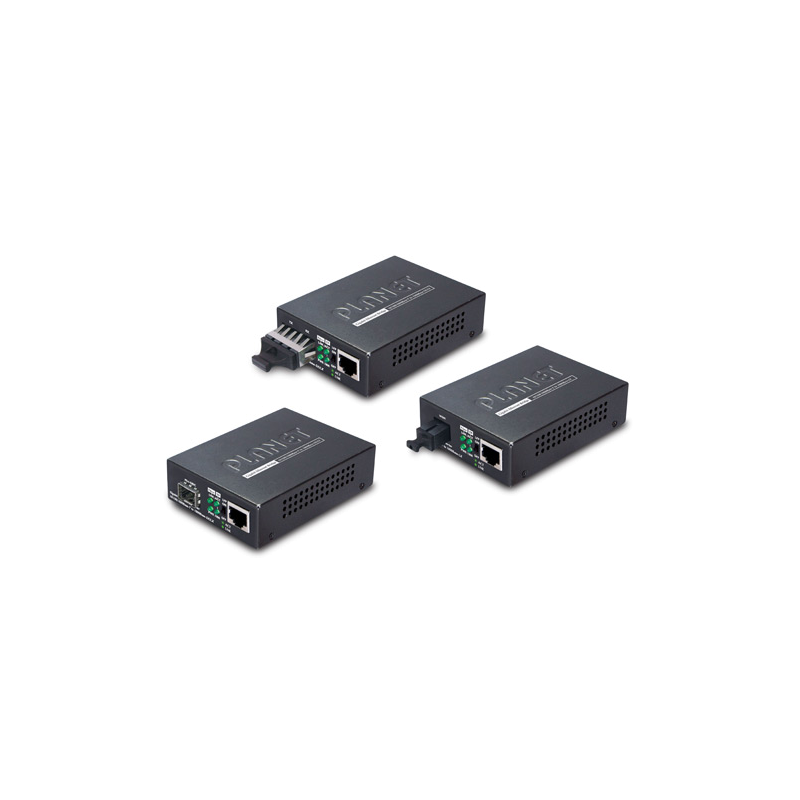 GT-806 Bi-Di - Convertisseurs de média Gigabit Ethernet 10/100/1000 Mbps  RJ45 vers fibre