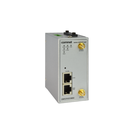 CNFE3TX2CXMSE - Routeur industriel cellulaire 3G/4G LTE, 2 ports 10/100Base-TX, 1 emplacement pour carte SIM