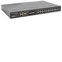 CNGE28FX4TX24MS2 - Switch Industriel manageable L2 24 ports Gigabit Ethernet, 4 ports Combo 10/100/1000base-TX/SFP, rackable 19"
