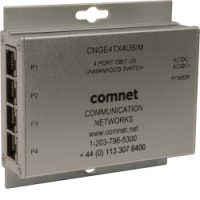 CNGE4TX4US/M - Switch industriel Plug & Play Gigabit Ethernet, 4 ports 10/100/1000Base-TX, température étendue