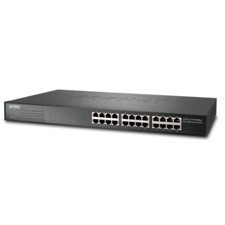 FNSW-2401 - Switch Plug & Play Fast Ethernet 24 ports, rackable 19"