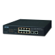 FSD-1008HP - Switch Plug & Play Fast Ethernet 10 ports 10/100Base-TX dont 8 PoE+, fonction PoE étendu jusqu'à 250 mètres