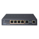 GSD-604HP - Switch Plug & Play Gigabit Ethernet 4 ports PoE+, 2 uplink RJ45, format desktop
