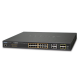 GS-4210-16P4C - Switch manageable L2, 16 ports Gigabit Ethernet PoE+ & 4 ports combo