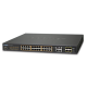 GS-4210-24UP4C - Switch manageable L2, 24 ports Gigabit Ethernet Ultra PoE 60 W & 4 ports combo