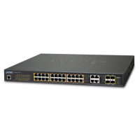 GS-4210-24UP4C - Switch manageable L2, 24 ports Gigabit Ethernet Ultra PoE 60 W & 4 ports combo