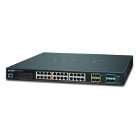 GS-5220-24PL4X - Switches Manageables L2+, 24 ports Gigabit Ethernet PoE+ , Budget PoE 600W, ONVIF