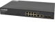CWGE2FE8MSPOE+ - Switch manageable L2, 8 ports Fast Ethernet PoE+ et 2 ports Combo 10/100/1000Base-TX/SFP, format desktop
