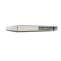 AT-X510DP-28GTX - Switch manageable & empilable niveau 3 pour data center Gigabit Ethernet 24 ports, 4 emplacements SFP+ 10G
