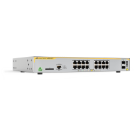 AT-X230-18GT - Switch manageable niveau 3 AlliedWare Plus Gigabit Ethernet 16 ports, 2 emplacements SFP