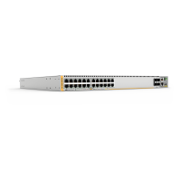 AT-X930-28GPX - Switch manageable & empilable niveau 3 avancé Gigabit Ethernet 24 ports PoE+, 4 emplacements SFP+ 10G