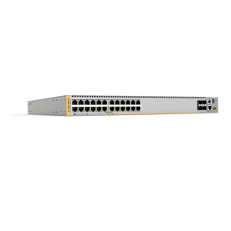 AT-X930-28GTX - Switch manageable & empilable niveau 3 avancé Gigabit Ethernet 24 ports, 4 emplacements SFP+ 10G