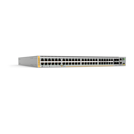 AT-X930-52GPX - Switch manageable & empilable niveau 3 avancé Gigabit Ethernet 48 ports PoE+, 4 emplacements SFP+ 10G