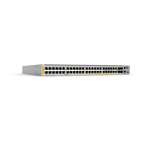AT-X930-52GTX - Switch manageable & empilable niveau 3 avancé Gigabit Ethernet 48 ports, 4 emplacements SFP+ 10G