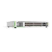 AT-GS924MX - Switch CentreCOM manageable & empilable niveau 2+ Gigabit Ethernet 24 ports, 4 emplacements SFP/SFP+ 10G