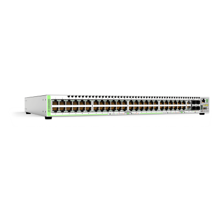 AT-GS948MX - Switch CentreCOM manageable & empilable niveau 2+ Gigabit Ethernet 48, 4 emplacements SFP/SFP+ 10G