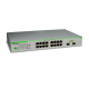 AT-GS950/16 - Switch WebSmart Gigabit Ethernet 16 ports 10/100/1000Base-TX dont 2 ports Combo RJ45/SFP