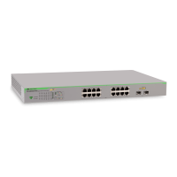 AT-GS950/16PS - Switch WebSmart Gigabit Ethernet 16 ports 10/100/1000Base-TX PoE+ dont 2 ports Combo RJ45/SFP