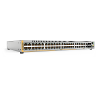 AT-X310-50FT - Switch manageable & empilable niveau 3 AlliedWare Plus Fast Ethernet 48 ports, 2 ports Combo, 2 ports de stack
