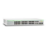AT-FS750/28 - Switch WebSmart Fast Ethernet 24 ports 10/100Base-TX, 2 ports Combo/SFP, 2 uplink 10/100/1000Base-TX