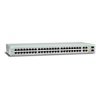 AT-FS750/52 - Switch WebSmart Fast Ethernet 48 ports 10/100Base-TX, 2 ports Combo/SFP, 2 uplink 10/100/1000Base-TX