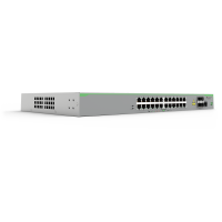 AT-FS980M/28 - Switch CentreCOM manageable niveau 2+ Fast Ethernet 24 ports 10/100Base-TX, 4 emplacements SFP