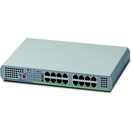 AT-GS910/16 - Switch Plug & Play Gigabit Ethernet 16 ports 10/100/1000Base-TX