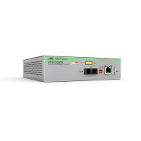 AT-PC200/SC - Convertisseur de média Fast Ethernet PoE+ vers 100Base-FX, format boîtier