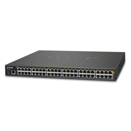 POE-2400G - Injecteur/hub manageable PoE/PoE+ 30 W, 24 ports 10/100/1000Base-TX, rackable 19P