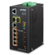 IGS-5225-4UP1T2S - Switch Industriel IP30 manageable L2+, 5 ports Gigabit Ethernet dont 4 Ultra PoE 60W, 2 emplacements SFP