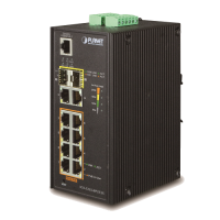 IGS-5225-8P2T2S - Switch industriel IP30 manageable L2+, 8 ports Gigabit PoE+, 2 ports 10/100/1000Base-TX, 2 emplacements SFP