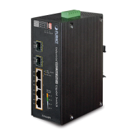 IGS-624HPT - Switch industriel IP30 Plug & Play 4 ports PoE+ Gigabit Ethernet, 2 emplacements SFP