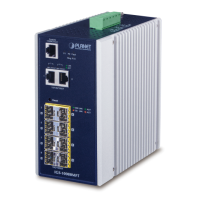 IGS-10080MFT - Switch industriel IP30 manageable niveau 2, 8 emplacements SFP, 2 ports 10/100/1000Base-TX