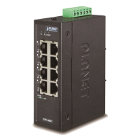 ISW-800T - Switch industriel IP30 Plug & Play 8 ports Fast Ethernet, température étendue, format compact