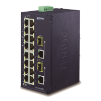 IFGS-1822TF - Switch industriel IP30 Plug & Play 16 ports Fast Ethernet, 2 ports combo/SFP 1000Base-X, température étendue