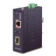 IGTP-815AT - Convertisseur de média industriel IP30 Gigabit Ethernet PoE+ vers 1 emplacement SFP, format compact