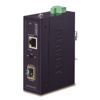 IGT-815AT - Convertisseur de média industriel IP30 Gigabit Ethernet vers 1 port SFP, format compact