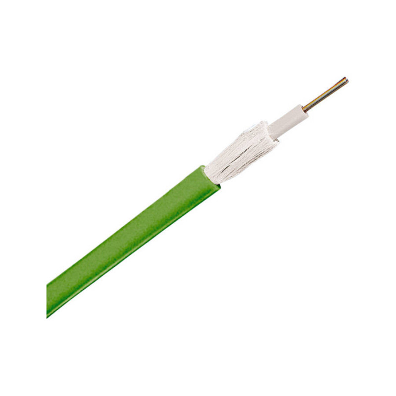 Câble fibre optique monomode, pour intérieur ou extérieur, CLT