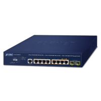 GS-4210-8HP2S - Switch manageable L2, 6 ports Gigabit Ethernet PoE+, 2 ports Gigabit Ethernet PoE++ 90 W, 2 emplacements SFP