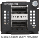 ICX7650-48F - Switch d'agrégation/coeur, 48 ports SFP/SFP+ 10G, 4 ports QSFP+ 40G ou 2 ports QSFP28 100G, sans alimentation