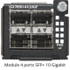 ICX7650-48ZP-E - Switch d'agrégation/coeur Multigigabit, 24 ports PoH, 24 ports PoE+, 4 ports 40G ou 2 ports 100G