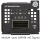 ICX7650-48P - Switch d'agrégation/coeur, 48 ports Gigabit PoE+, 4 ports QSFP+ 40G ou 2 ports QSFP28 100G, sans alimentation
