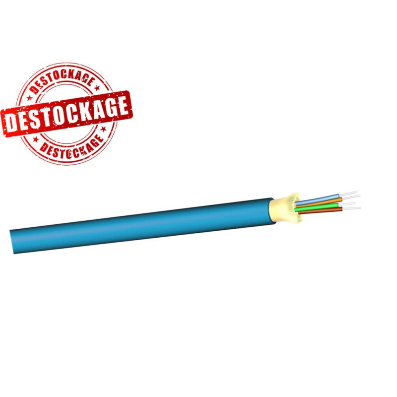 Câble Fibre Optique 24FO (2x12) Tube Loose Intérieur/ Extérieur OM3
