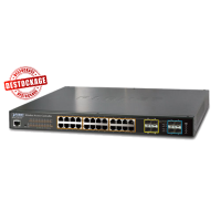WAPC-2864HP - Switch/Contrôleur pour 64 point d'accès Wi-Fi. 24 ports Gigabit PoE+, 4 ports Combo/SFP, 4 ports SFP+ 10G