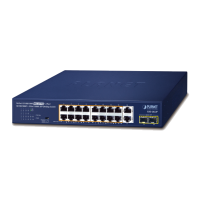 GSD-2022P - Switch Plug & Play Gigabit Ethernet 16 ports PoE+, 2 ports 10/100/1000Base-TX, 2 emplacements SFP