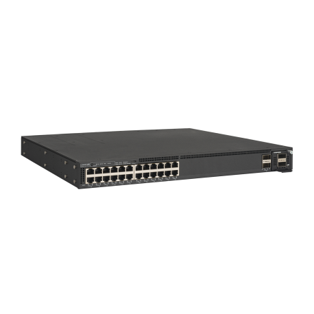 ICX7550-24 - Switch d'accès/agrégation, 24 ports Gigabit, 2 emplacements QSFP+ 40G, 1 slot d'extension, sans alimentation